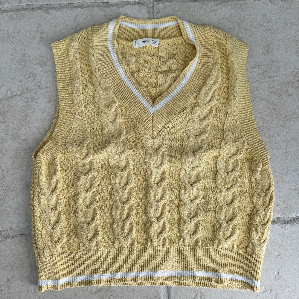 Mango Sweater Vest